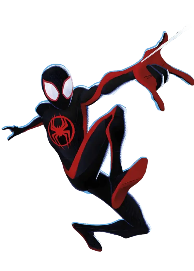 Imagen de Miles Morales columpiandose