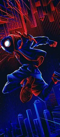 Imagen de fondo con Miles Morales como personaje principal