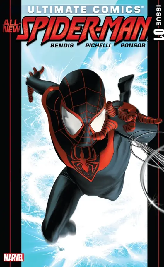 Imagen de Miles Morales columpiandose